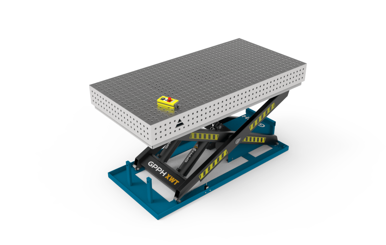 Podnoszony stół spawalniczy XWT INOX 2000x1000mm