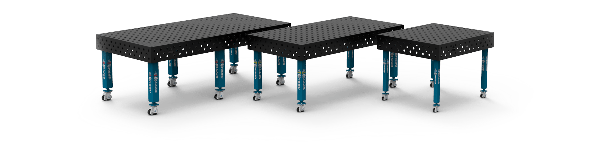 Tradycyjne stoły spawalnicze z serii PRO, PLUS, ECO
