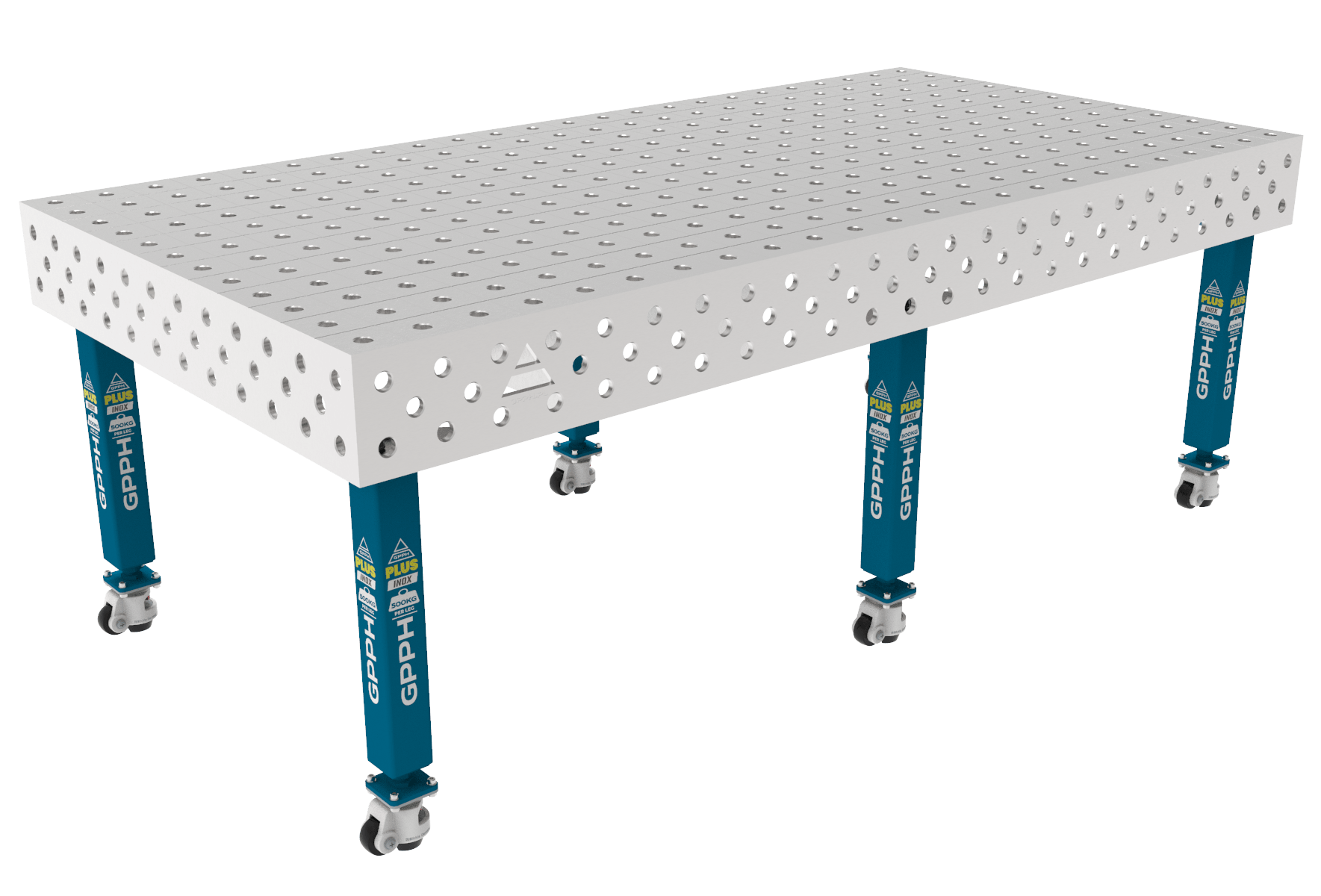 28 Stol TWT PLUS 2400x1200 na kolkach INOX.1525 e1695279685771