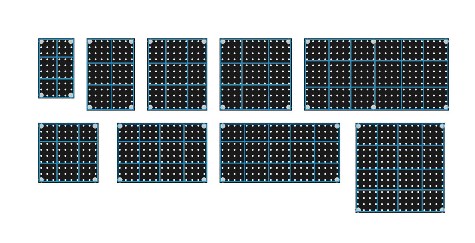 Ożebrowanie stołów BSC