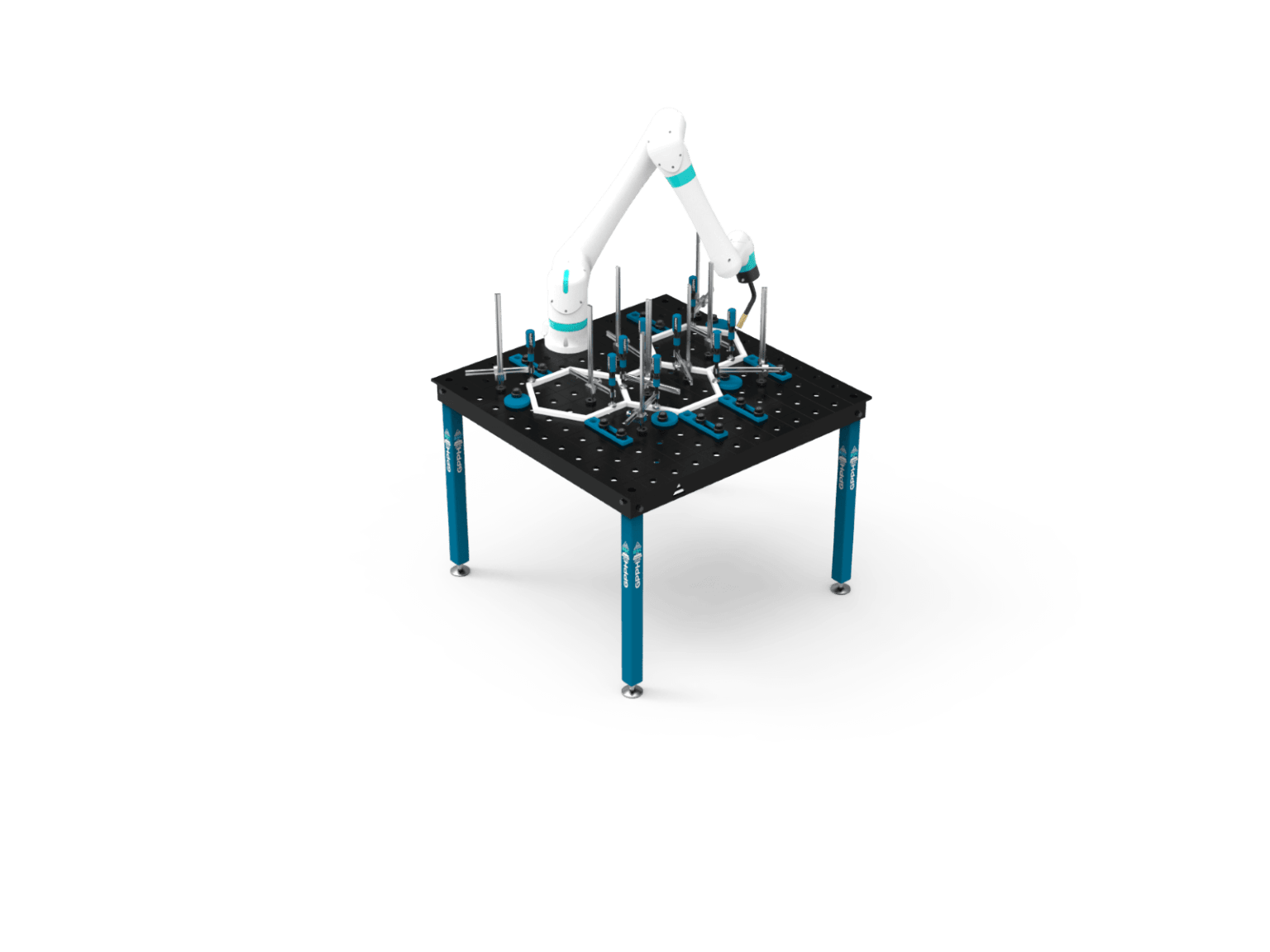 Stół spawalniczo-montażowy BASIC z konstrukcją
