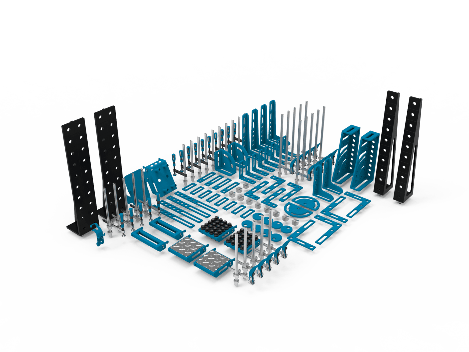 Zestaw narzędzi do stołów spawalniczych nr 1 - 144 elementy z serii PRO