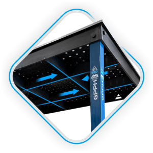 Solidne ożebrowanie stołu spawalniczego BASIC