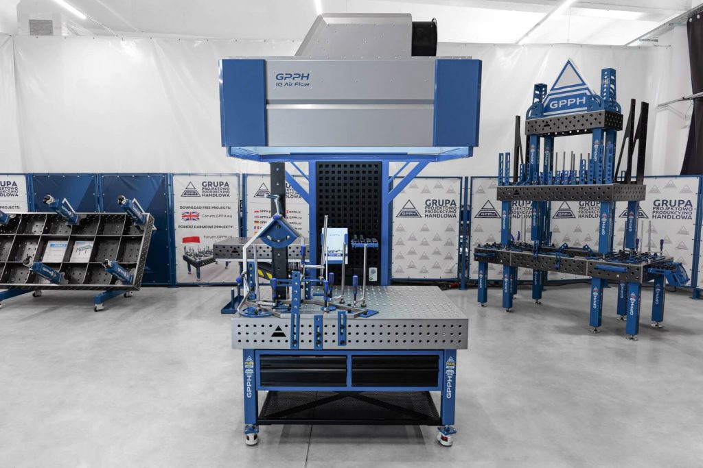 Okap spawalniczy IQ Air Flow GPPH 1500x1000x890 mm