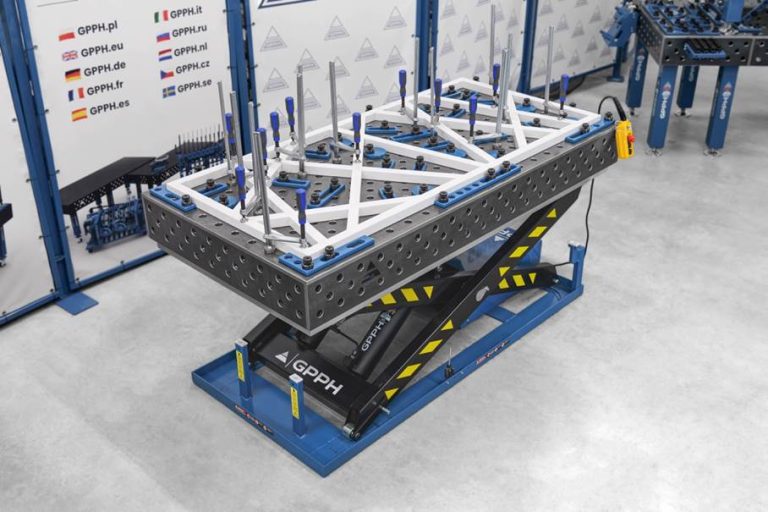 Stół Spawalniczy GPPH XWT z hydraulicznym systemem podnoszenia