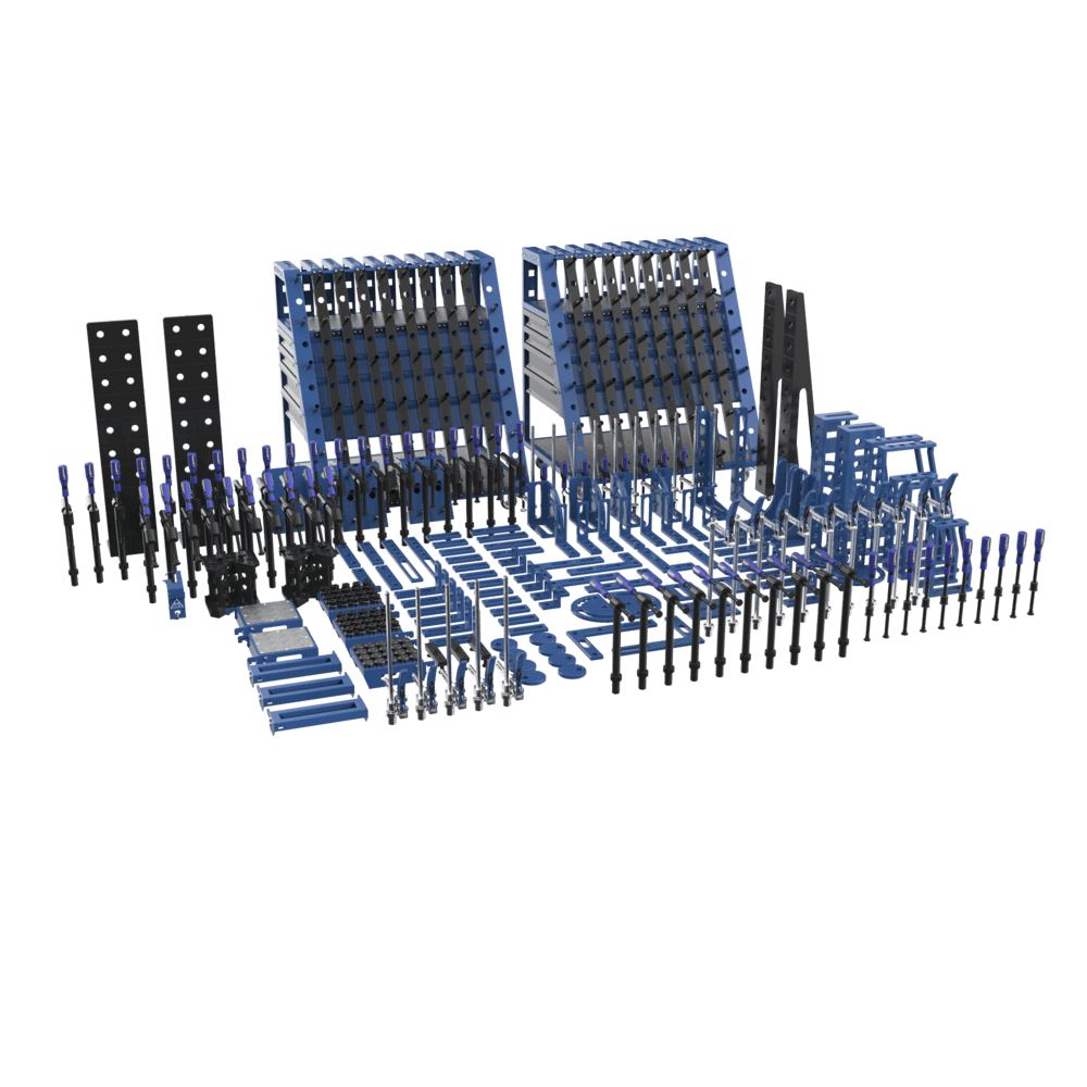 GPPH Zestaw narzędzi EXPERT 3XL fi 28 mm z dwoma wózkami narzędziowymi L z szufladami