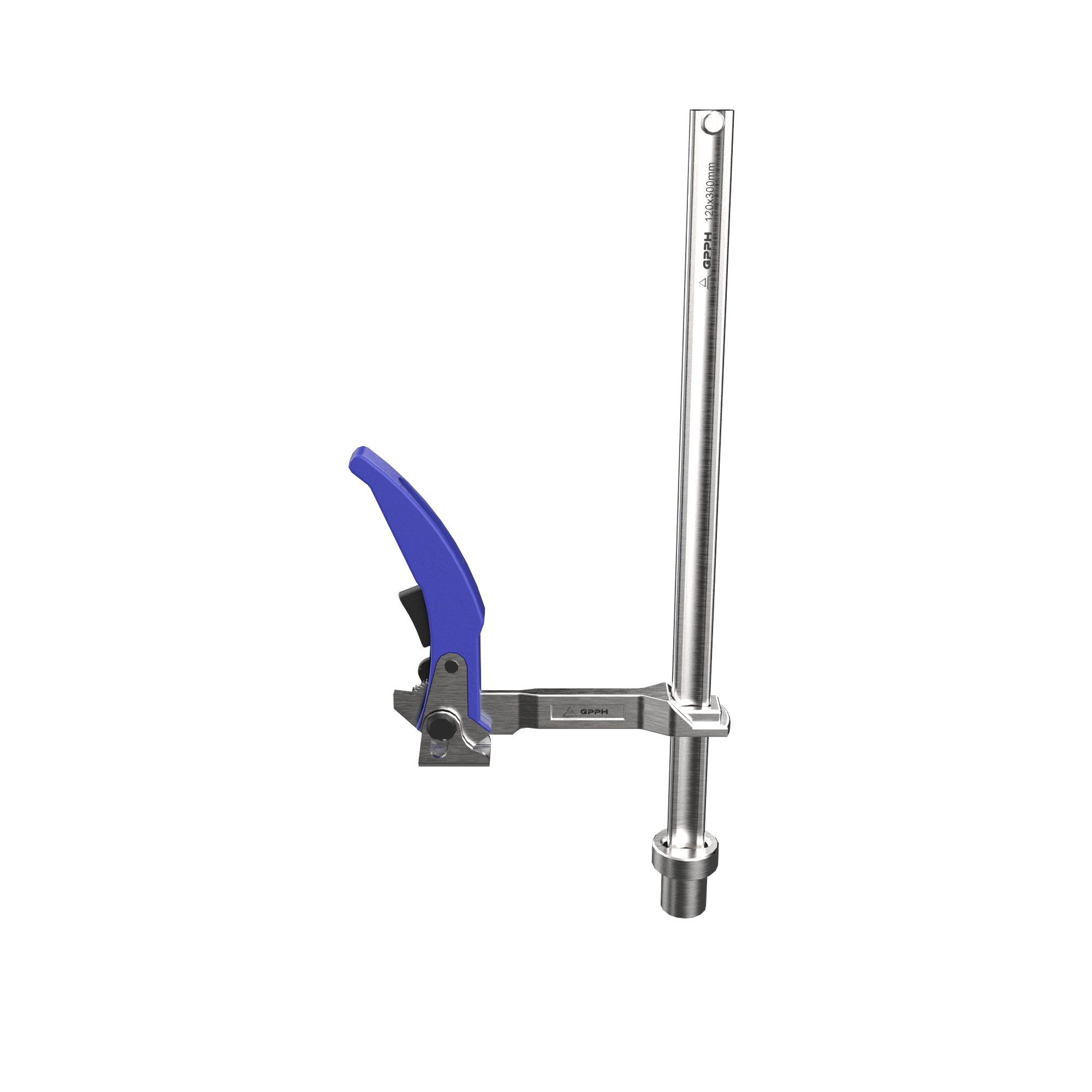 Zacisk mocujący z dźwignią long GPPH