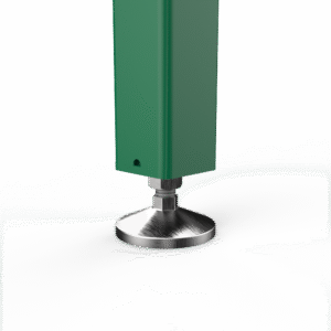 Zbliżenie na nogę z stopą SMART