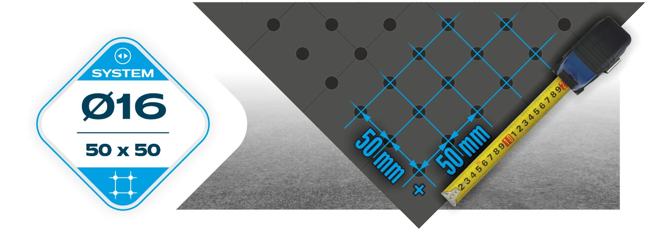 50x50 Ø16