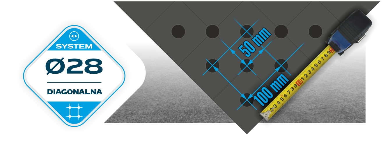 Diagonalna Ø28