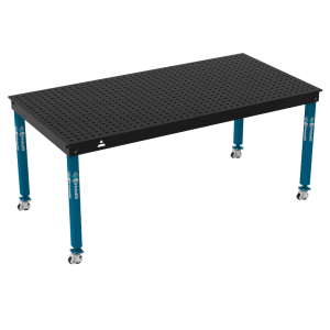 Stół Spawalniczy BASIC Rozmiar - 2000x1000mm, Siatka - 50x50mm, System - Φ16, Nogi - Na kołach