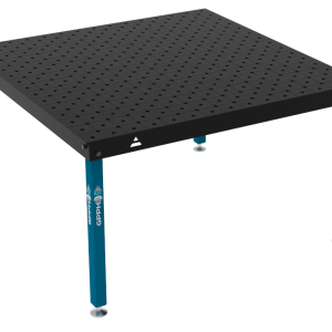 Stół Spawalniczy BASIC Rozmiar - 1500x1480mm, System - Φ16, Nogi - Na stopach, Siatka - DIAGONALNA